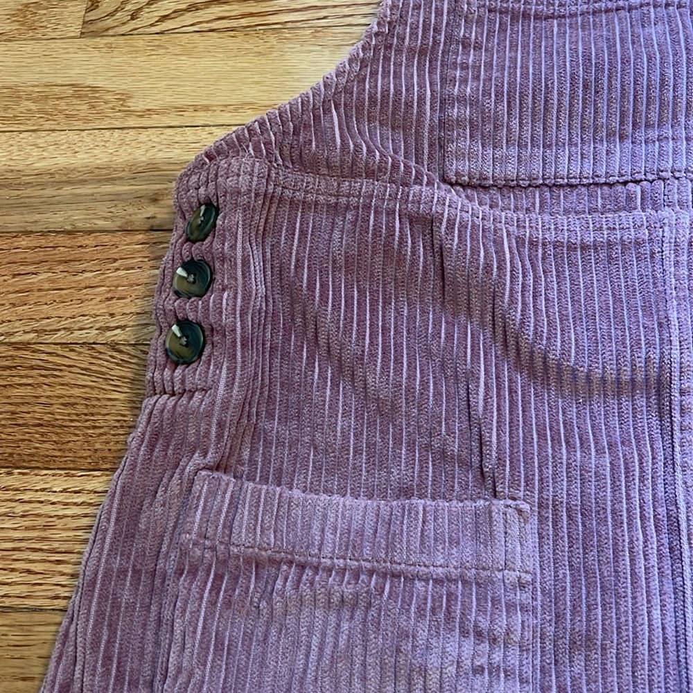 NWT Wild Fable Pink Corduroy Overall Jumper Dress - Picture 2 of 11